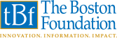 The Boston Foundation logo with the words innovation, information, impact below