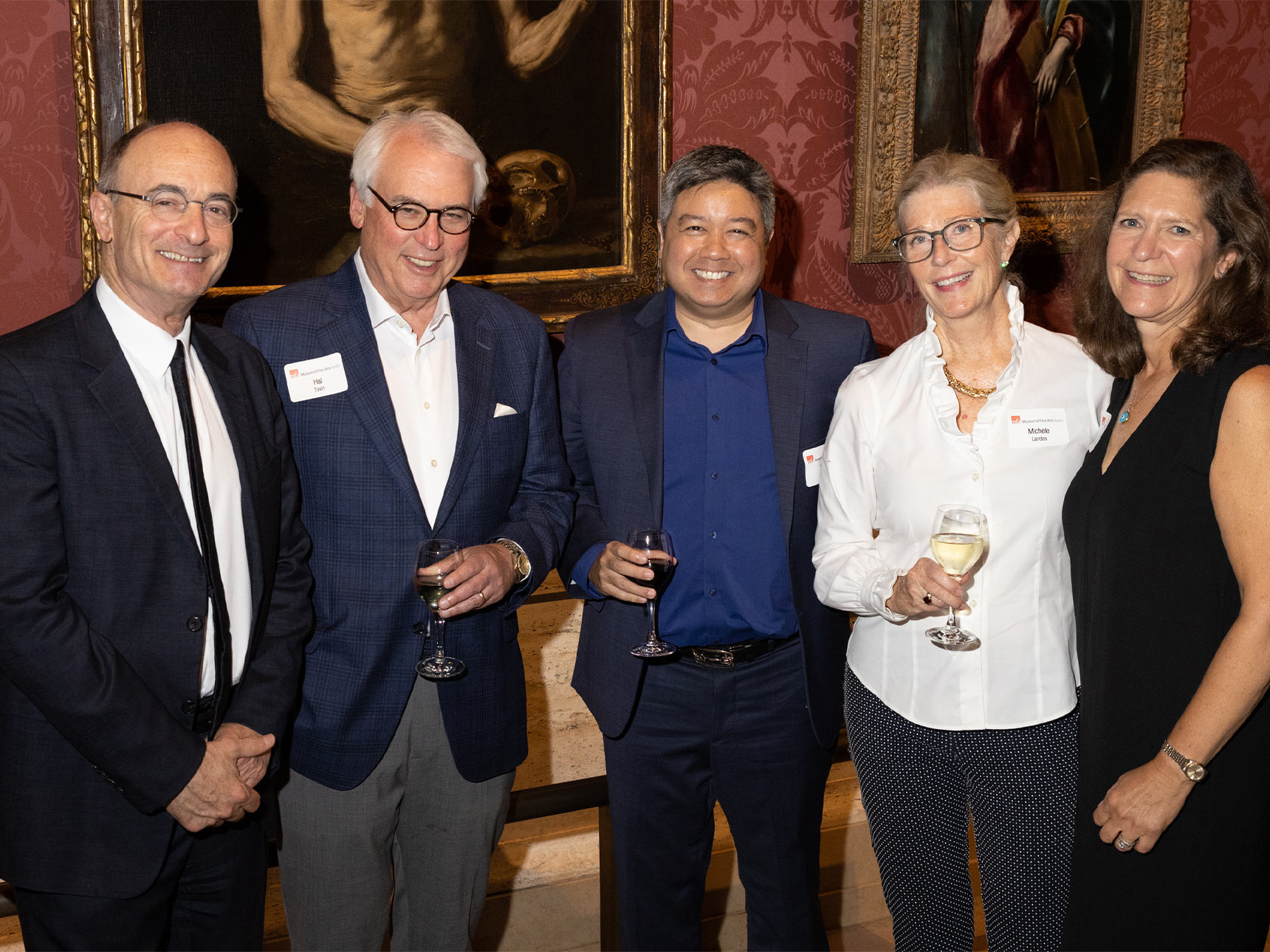 Portrait of Patrons at the Season Closer event