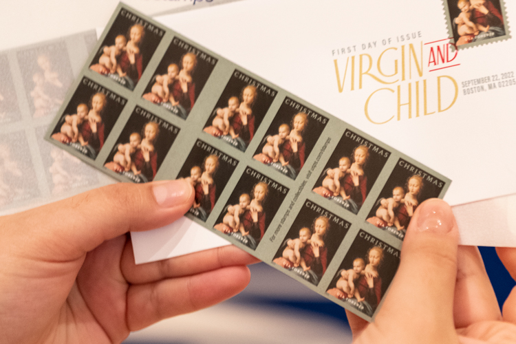 Virgin and Child' Painting Adorns New Forever Stamp - Newsroom