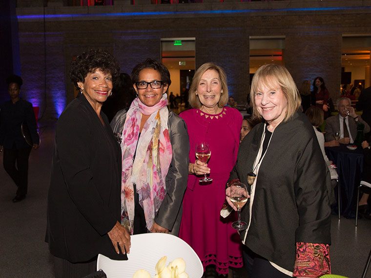 Photo of Sylvia Simmons, Alison Simmons, Phyllis Goldman, and Lorraine Bressler