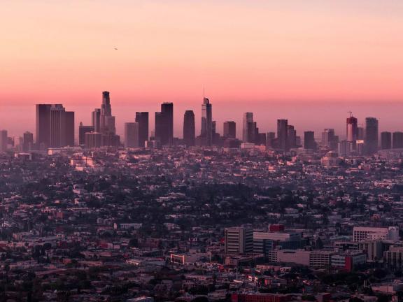 Los Angeles, CA skyline