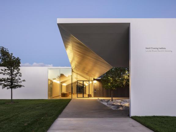 Exterior of the Menil Drawing Institute