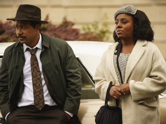 Film still from Remember Me: The Mahalia Jackson Story