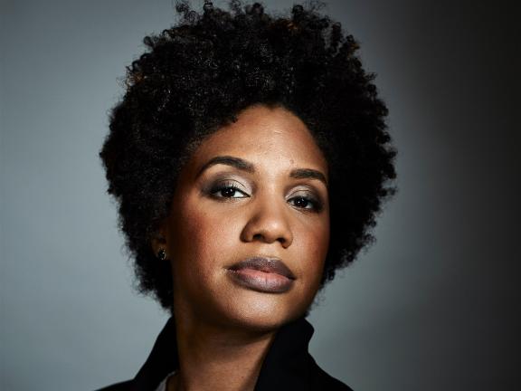 Headshot of artist and professor LaToya Ruby Frazier