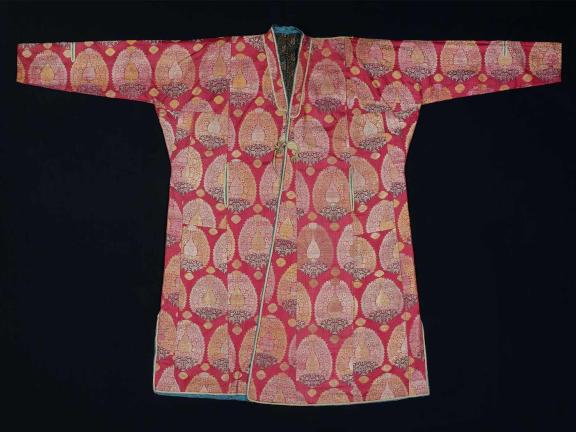 Unidentified artist, man’s coat (choga), Indian, Punjab, or Beneres, 18th or early 19th century