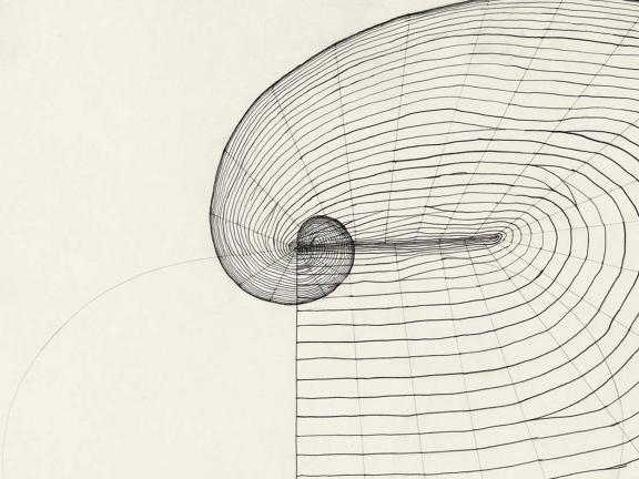 Martin Puryear, Untitled, about 2003. Graphite on paper