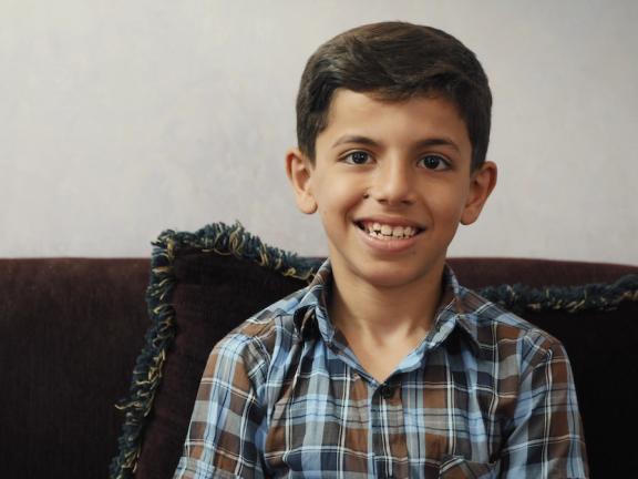 Still from Vibrations from Gaza (2024), by Rehab Nazzal.