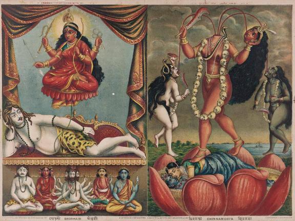 Shorhasi/Chinnamosta, printed by Calcutta Art Studio, about 1885–95