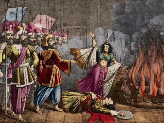 Sarojini, printed by Calcutta Art Studio, 1882