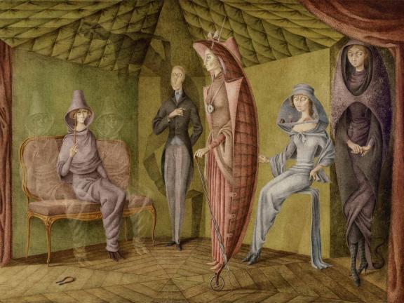 Remedios Varo, Tailleur pour dames, 1957