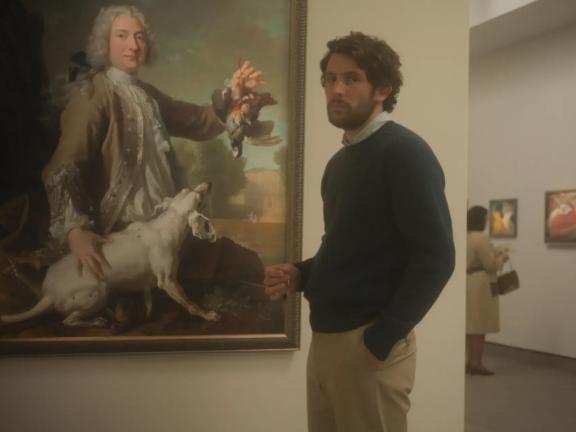 Still from The Mastermind (2025), by Kelly Reichardt.