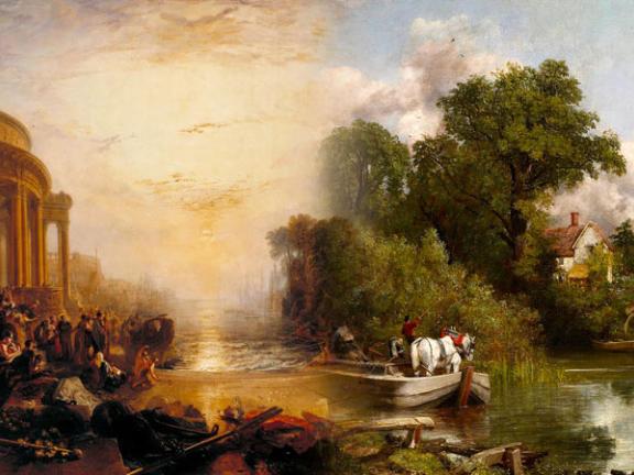 Still from Turner and Constable (2026), by David Bickerstaff.