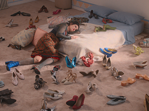 Still from By Design (2025), by Amanda Kramer.