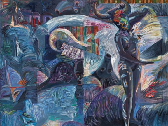 Bryan McFarlane, Ritual Dance (detail),1988