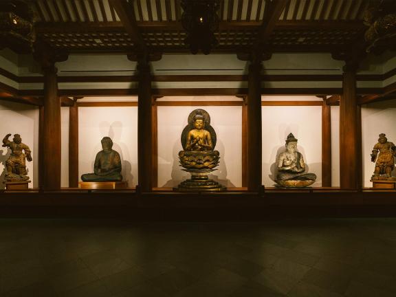 Japanese Buddhist Temple Room 