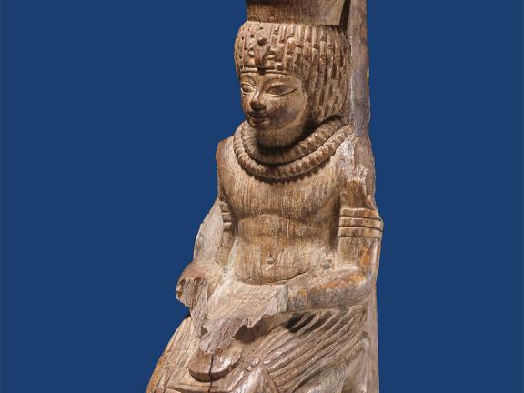 Unknown artist, kneeling Amenhotep III as the god Neferhotep, Egyptian, New Kingdom, Dynasty 18, reign of Amenhotep III, 1390–1352 BCE