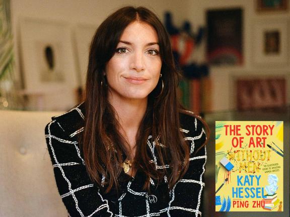 Author Katy Hessel.