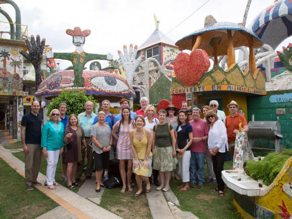 Group of Patrons during trip to Cuba