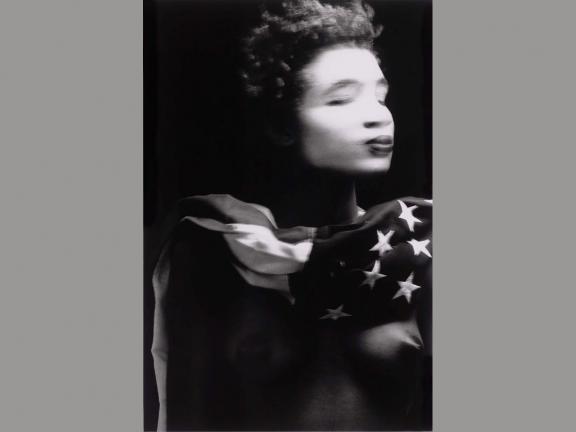 Lyle Ashton Harris' photograph, Miss America