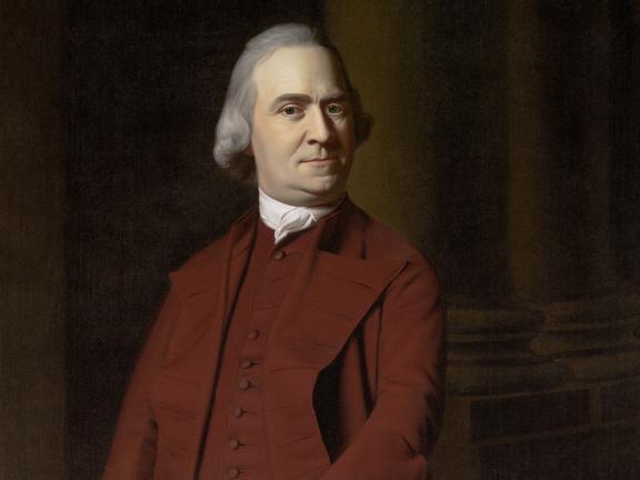 John Singleton Copley's portrait of Samuel Adams