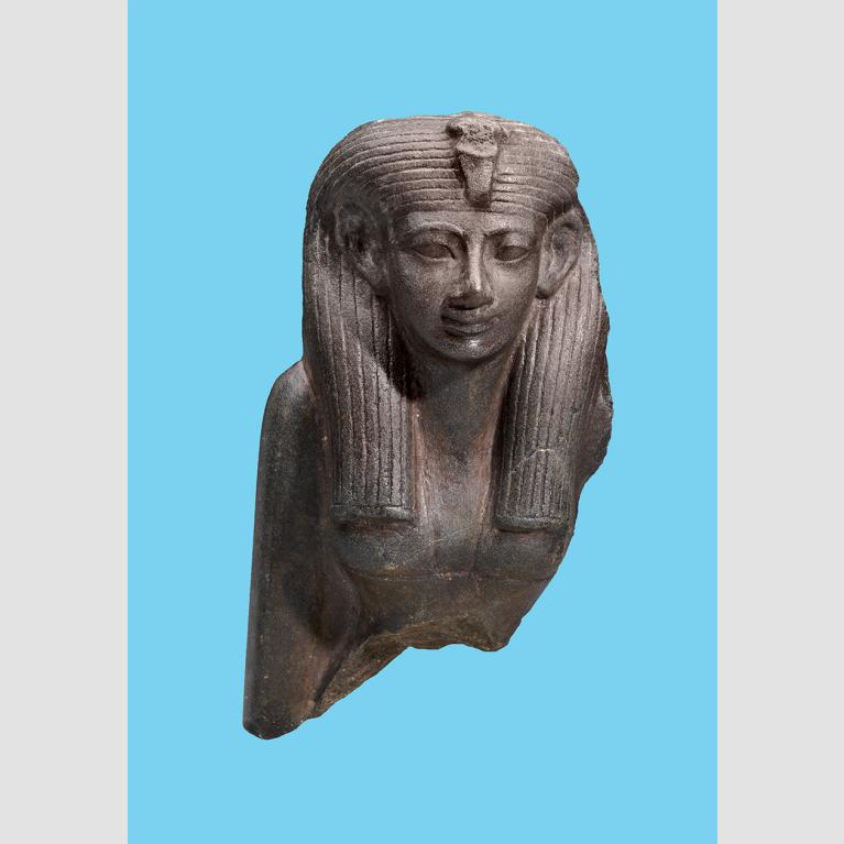 Unknown artist, statue fragment of Hatshepsut, Egyptian, New Kingdom, Dynasty 18, 1550–1458