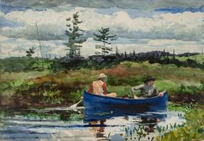 Winslow Homer, The Blue Boat, 1892.