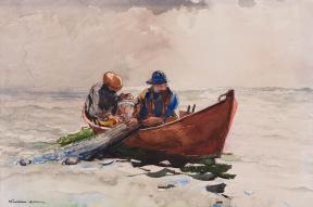 Winslow Homer, The Dory, 1887. 