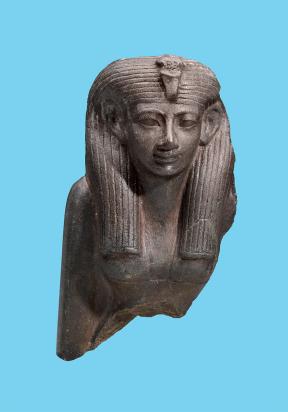 Unknown artist, statue fragment of Hatshepsut, Egyptian, New Kingdom, Dynasty 18, 1550–1458