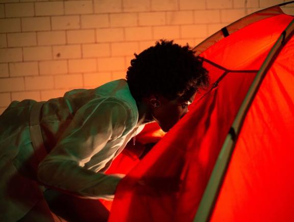 Film still from Ivar Tunnel: Shook Ones