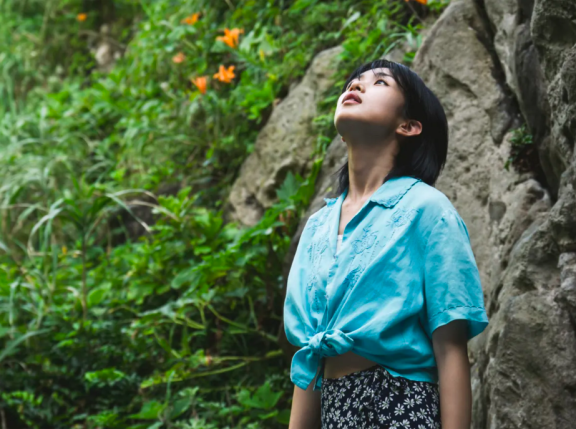 Still from Two Seasons, Two Strangers (2025), by Shō Miyake.