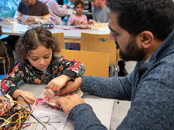 Indigenous Peoples’ Day​ art making 