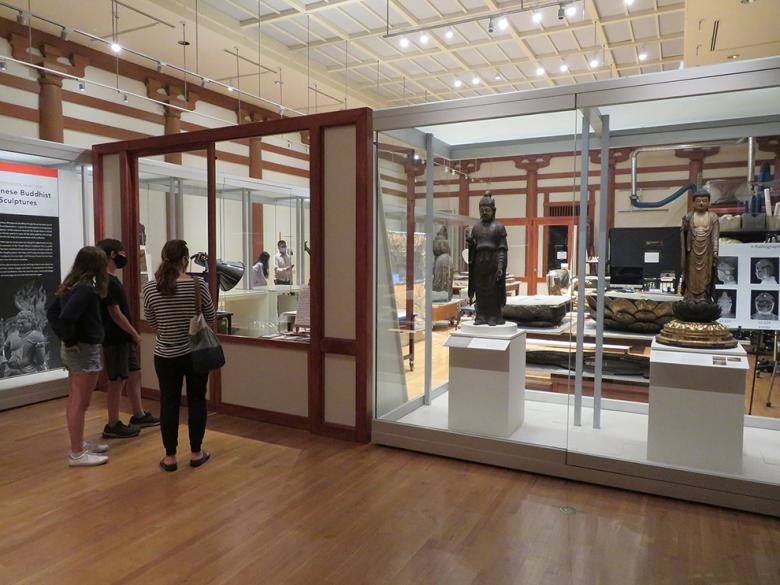 Conservation in Action: Japanese Buddhist Sculptures, August 2021